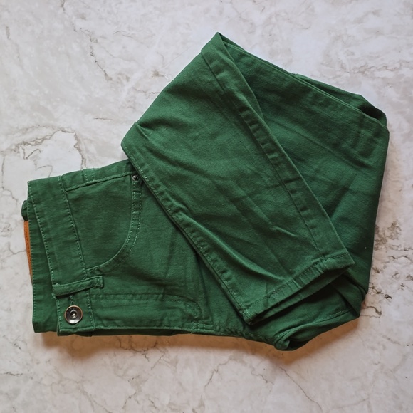 Wulful Other - Men's green jeans skinny fit size 28